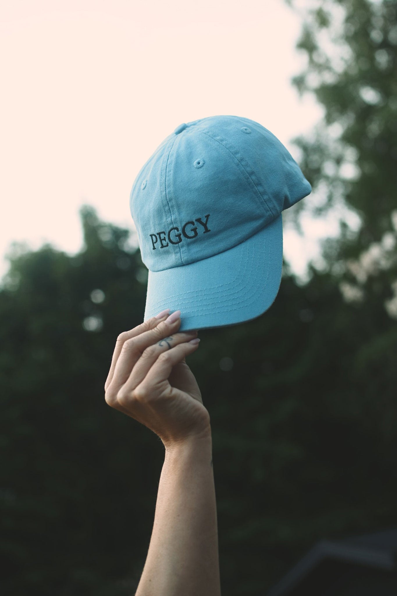 PEGGY CAP SKY BLUE